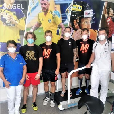 Michalovskí extraligoví hokejisti testovali svoju výkonnosť v Nemocnici AGEL Košice-Šaca