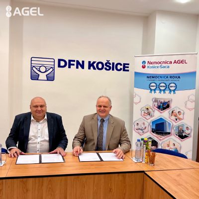 Nemocnica AGEL Košice-Šaca a Detská fakultná nemocnica Košice podpísali memorandum o partnerstve a vzájomnej spolupráci