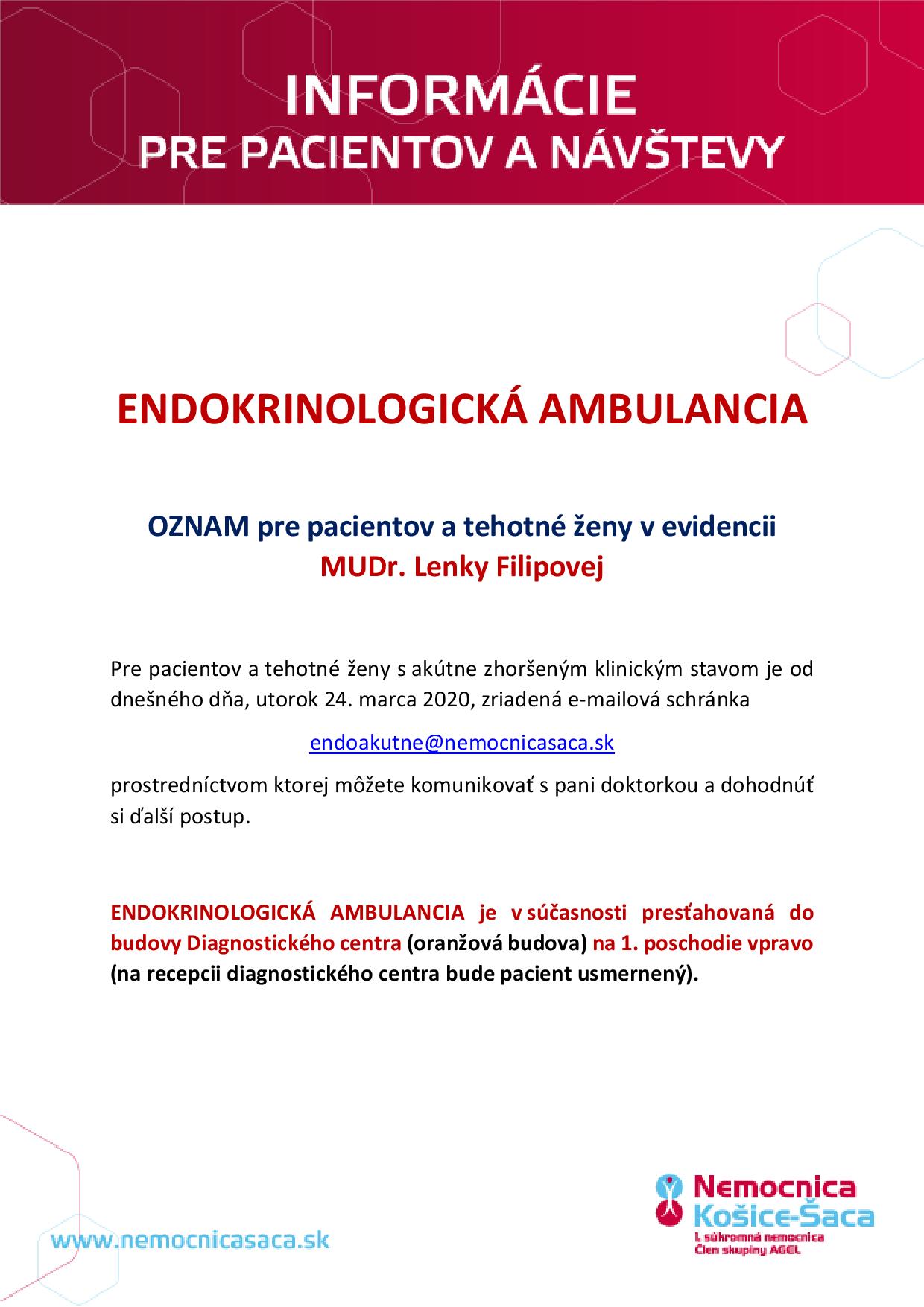 Endokrinologická ambulancia