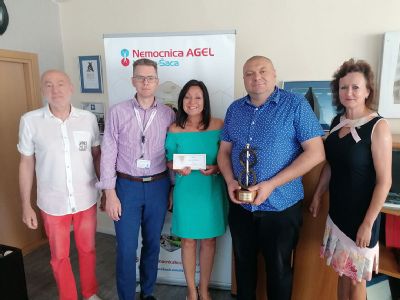 Nemocnica AGEL Košice-Šaca získala ocenenie Zlatý Aeskulap