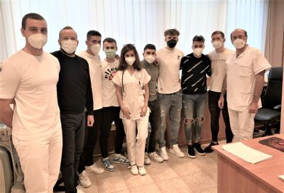 Futbaloví reprezentanti U19 absolvovali v Nemocnici AGEL Košice-Šaca dôležité vyšetrenia